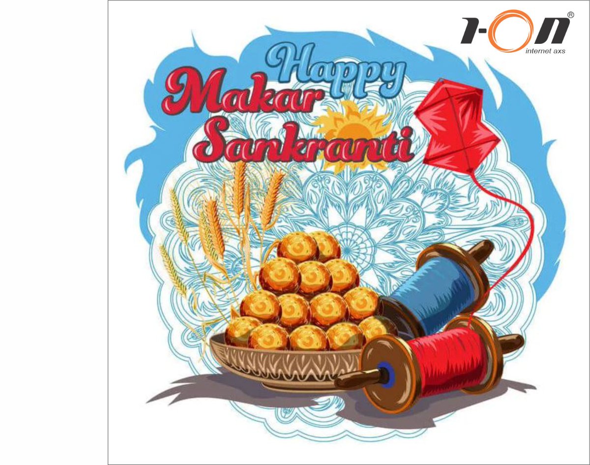 highspeedION's tweet photo. May the season of harvesting bless you with bountiful peace, happiness, health, and prosperity. Wishing you a very Happy Makar Sankranti!

#FestivalsOfIndia #MakarSankranti2022 #HighSpeedION #Speed #UnlimitedSurfing #Internet #SocialMedia #Wifi #Technology #Online #Wontstop https://t.co/tOrwfYysD1