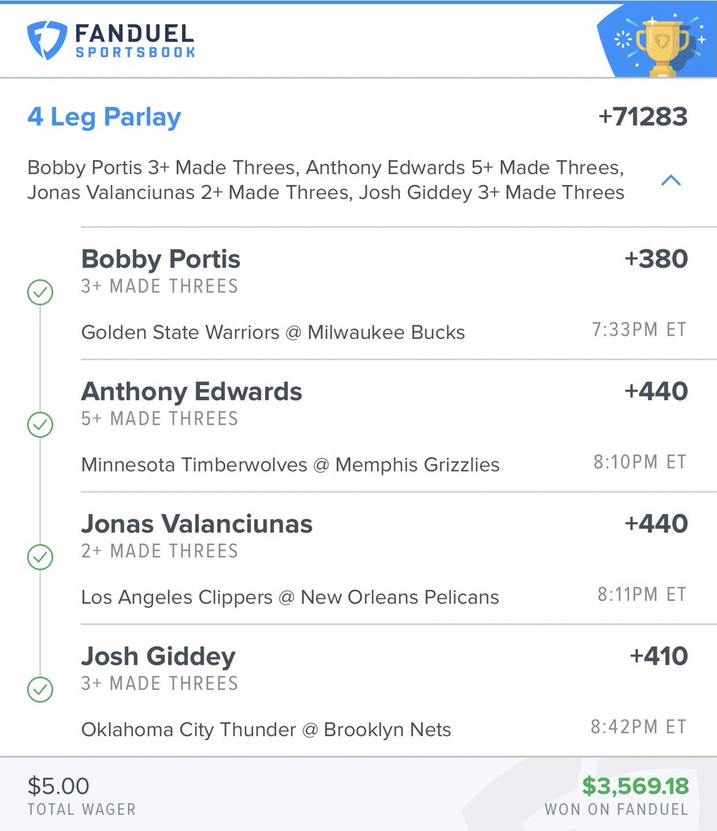 3jayen1's tweet photo. Thank you for your insights @XXXMEEZY regarding some of the legs on the tickets I cooked up. $9 > 5K+ Appreciate you and your discord greatly bro! LFG!!! https://t.co/Fq4wlgyHcA