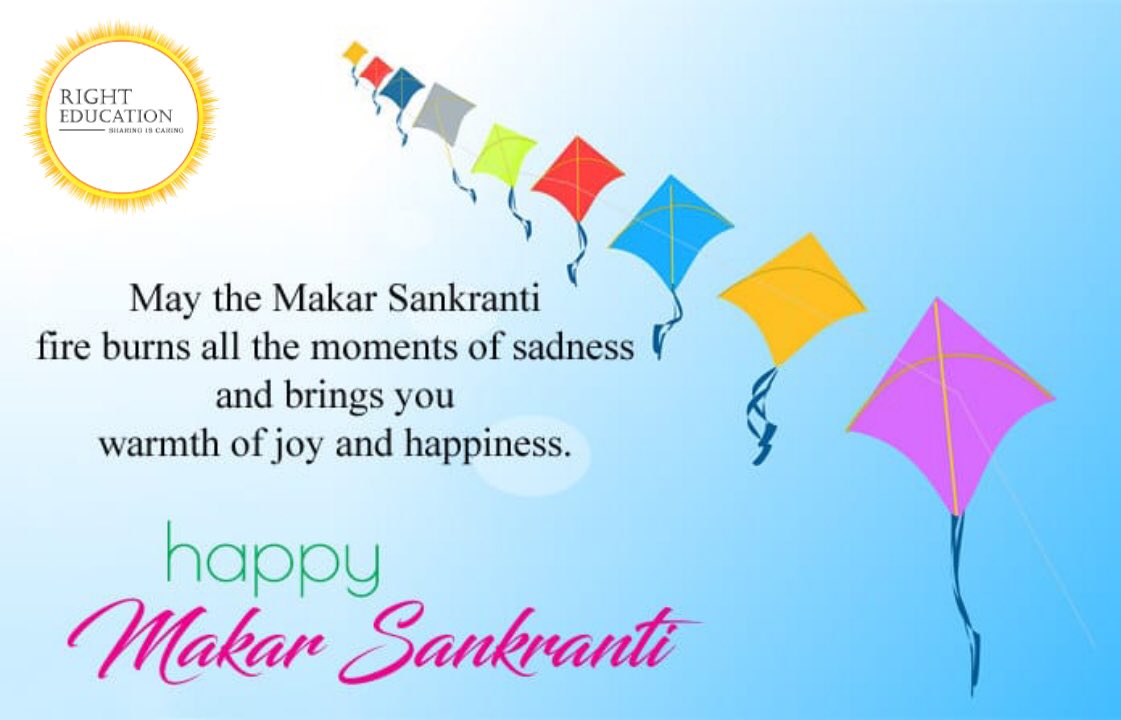 _RightEducation's tweet photo. Team Right Education wishes you a very Happy Makar Sankranti. 

Explore out the brightest light coming from the sun rays and enjoy this gentle breeze &amp; cool air with hearty music. 

Once again we wish you a very 🪁 Happy Makar Sankranti 2022🪁 https://t.co/knqTxQ3sdp