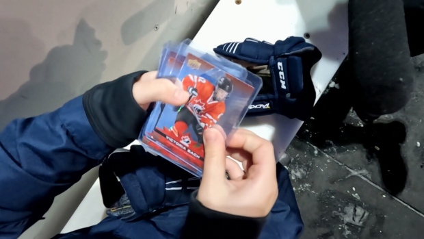 Young hockey fan Hannah Granatstein penned a letter to Tim Hortons to include more hockey cards of female players. Heather Wright reports. ctvnews.ca/video?clipId=2…