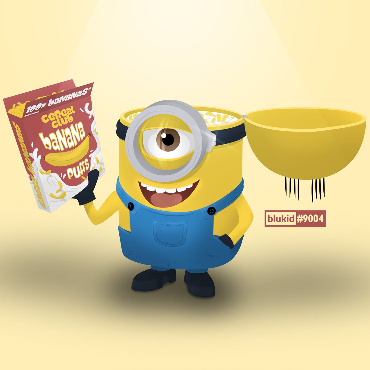 riguelart's tweet photo. @cerealclubnft Banana Puffs 🍌 https://t.co/U01iXqh8Iw