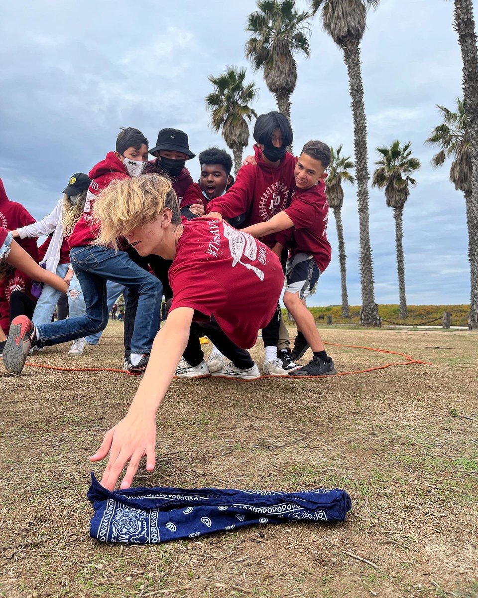 DReyesEdu's tweet photo. A few highlights from today’s field trip to YMCA Camp Surf for #teambuilding and #leadership. We’ve gone for the last five years and finally got to go back today! It was amazing hearing students cheer each other on, step up, lean in, learn, and just be kids. #AVIDcommunity https://t.co/5RHNtlmZa2