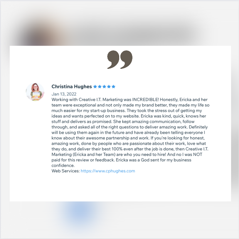 __ERDM's tweet photo. 🌟 🌟 🌟 🌟 5 star review from Christina Hughes: Working with Ericka was INCREDIBLE!!!

https://t.co/M4VhEvwpFD https://t.co/rpdMmMGT93