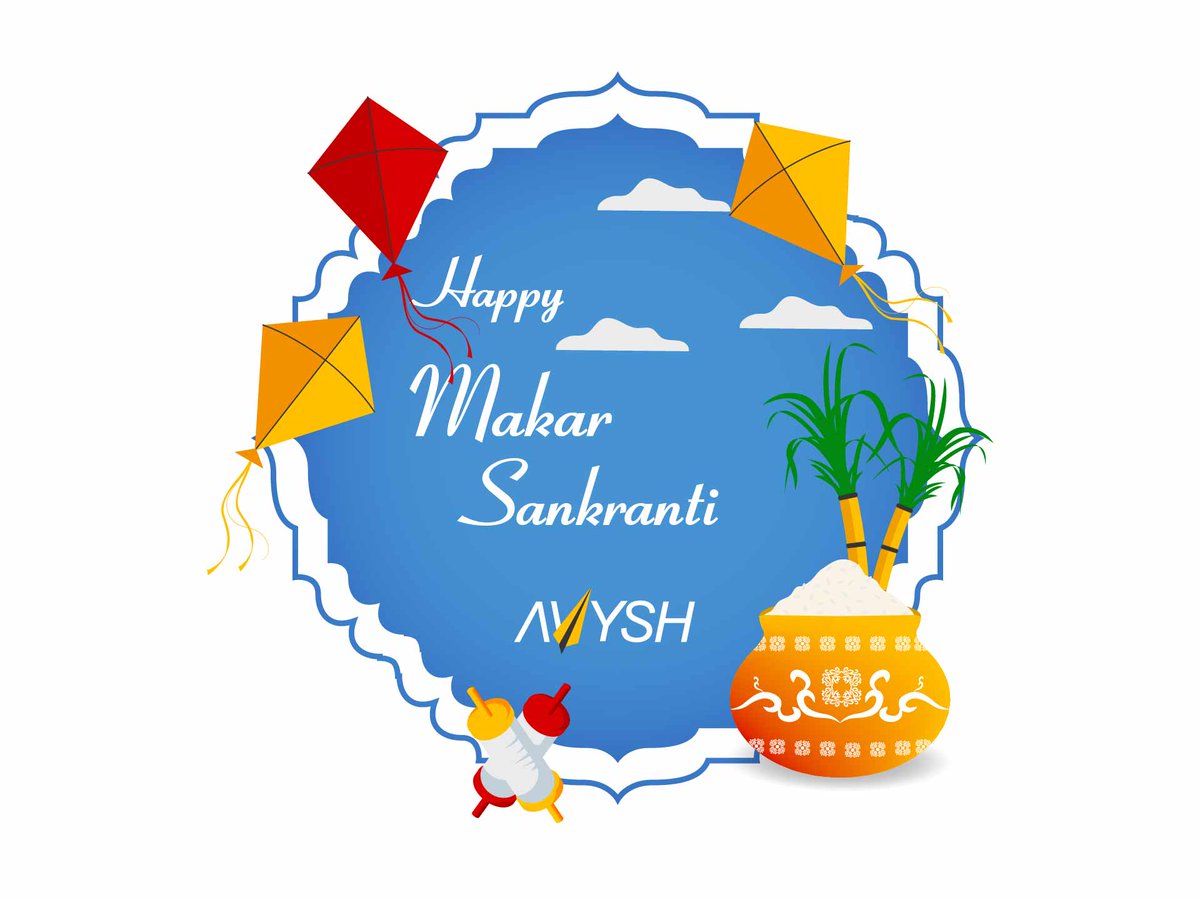 avysh_tech's tweet photo. We wish you a very happy Makar Sankranti! Sending love, luck and joy from us to you!

#Avysh #MakarSankranti #OnlineShopFront #showcase #promote #engage https://t.co/LiEh98DaYH