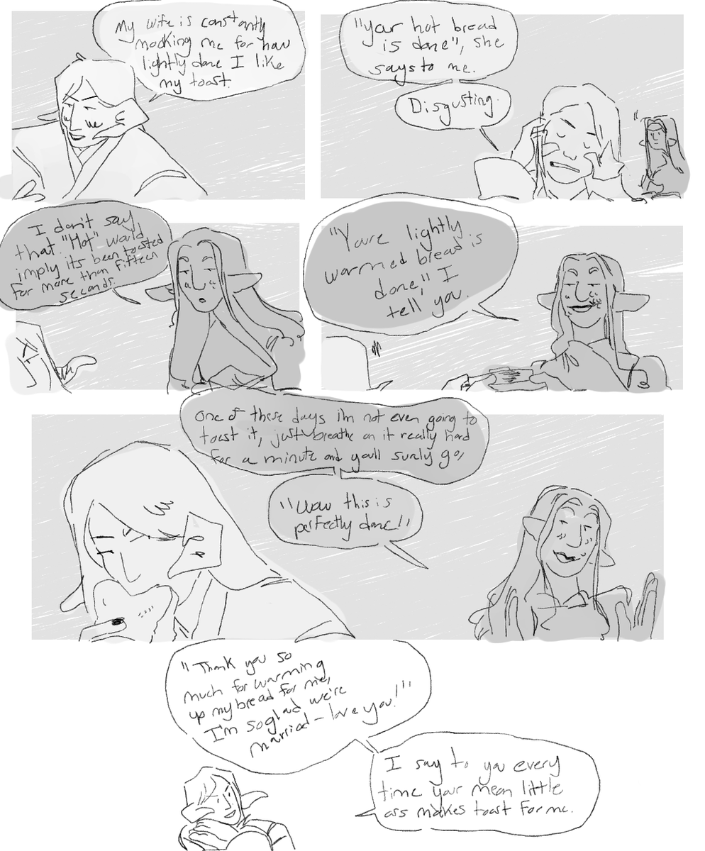 also why are my only two drawings of ysayle x ryder them quoting tumblr posts of people fighting im gonna scream