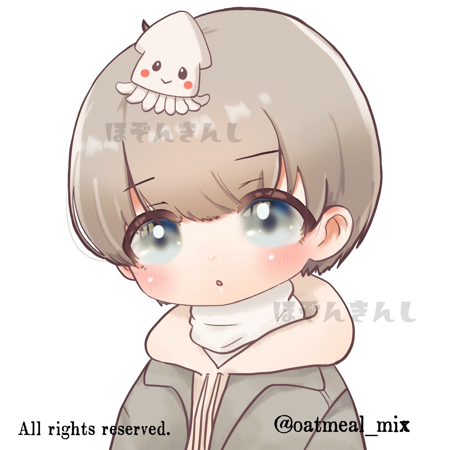 桜兎みいる ご依頼いただきました イラスト アイコン お絵描き アイコン依頼 イラスト依頼 有償アイコン アイコン有償 有償イラスト Illustration Art Drawing ペアアイコン ペア画 ミニキャラ デフォルメアイコン イラスト好きな人と