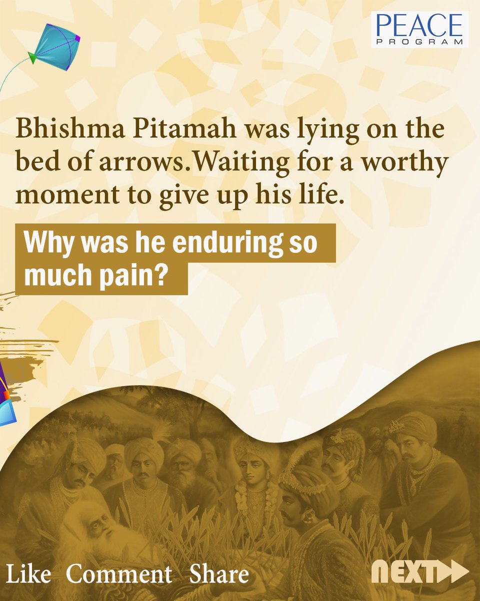 PEACEprograms's tweet photo. (1/2) This #MakarSankranti, PEACE Program wishes you the ascent of #consciousness. 

Let’s read an insightful tale associated with this #festival. https://t.co/TLbNMhtOG9
