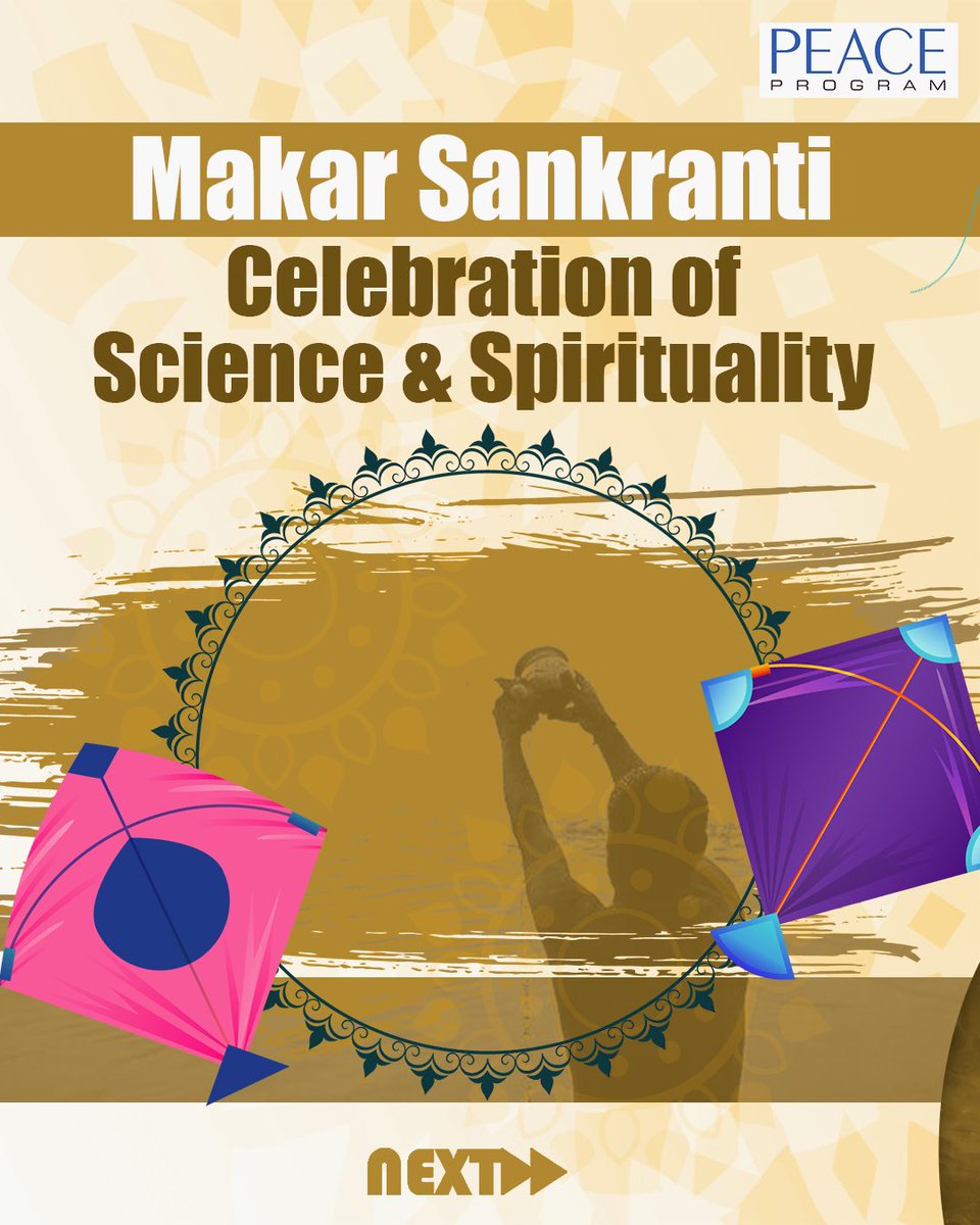 PEACEprograms's tweet photo. (1/2) This #MakarSankranti, PEACE Program wishes you the ascent of #consciousness. 

Let’s read an insightful tale associated with this #festival. https://t.co/TLbNMhtOG9