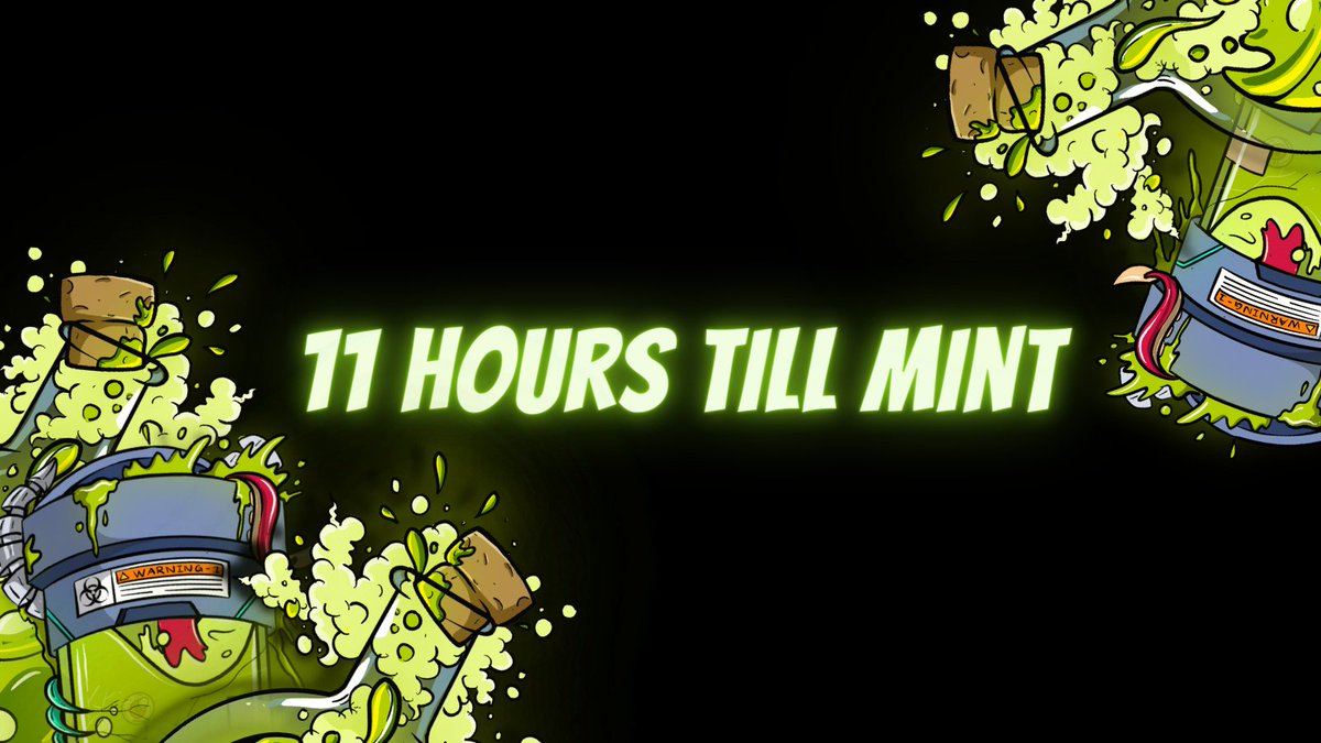 DegenLabsNFT's tweet photo. THE COUNTDOWN HAS STARTED, #DEGENS⏱

RT IF YOU ARE READY!!!!

#SquapeIN #MDMA #DegenLabs #MutantFam  #NFTCommunity #Squapes #NFTs #NFT #NFTGiveaways #NFTCollectibles https://t.co/qTEmkPpwCI