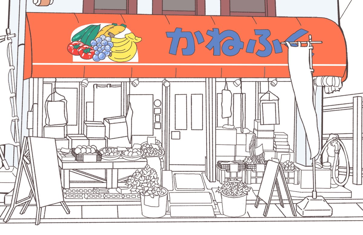 今日は、栃木県栃木市にある就労継続支援A型事業所で、私が持参したタブレットPCを使い、栃木市内の昭和レトロな建物を描いていました♪栃木市旭町にあるかねふくストアさんです!!💪(`・ω・'💪)モリモリ~ #かねふくストア #しもつかれ 