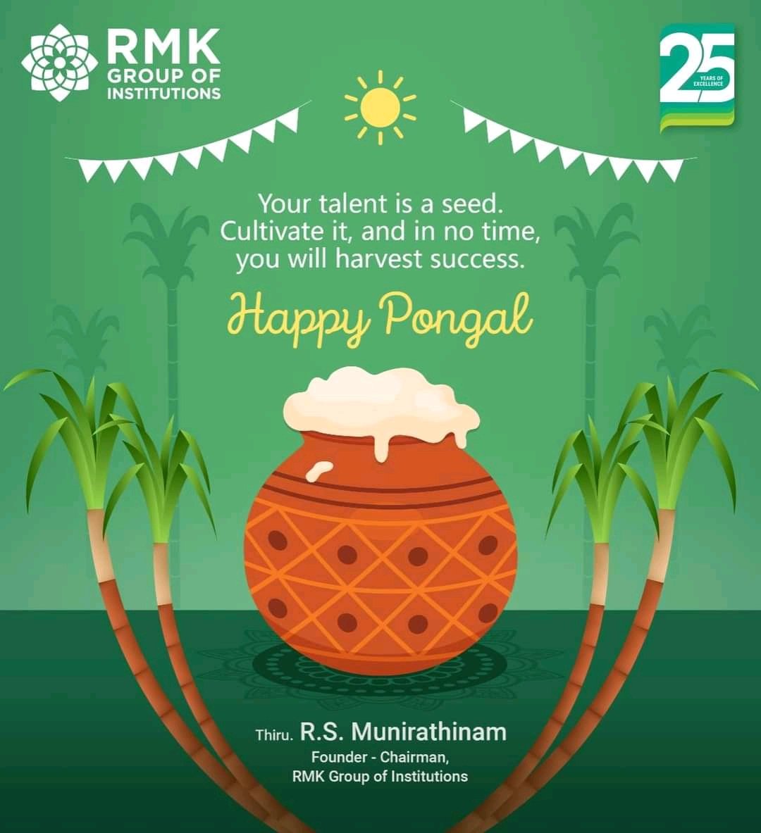 EceRmkec's tweet photo. RMK Group of Institutions
Wishing you Happy and Prosperous Pongal #HappyMakarSankranti2022 #HappyPongal #HappyLohri2022 #RMKEC https://t.co/LWan5wP7qy