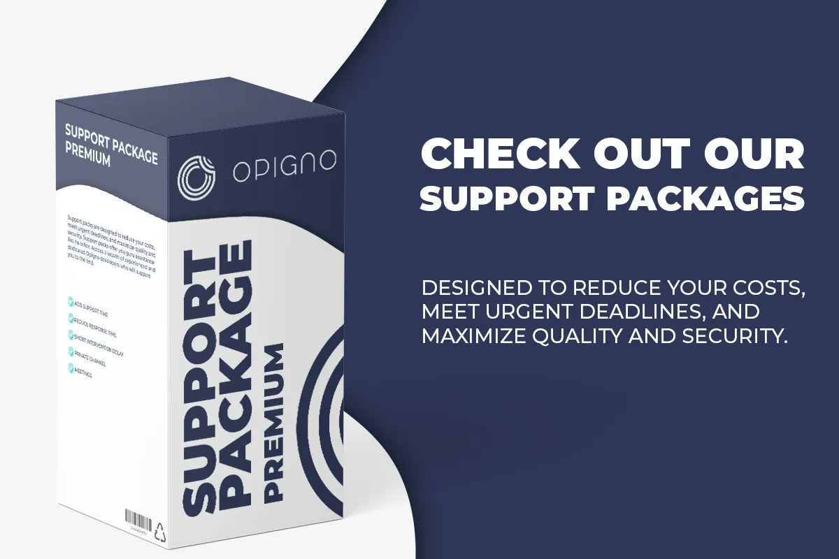 Opigno's tweet image. Support packs are designed to reduce your costs, meet urgent deadlines, and maximize quality and security. Support packs offer you guru assistance like no other. Access a wealth of experienced and dedicated #Opigno developers who will support you to the end. 🦉 #lms #elearning