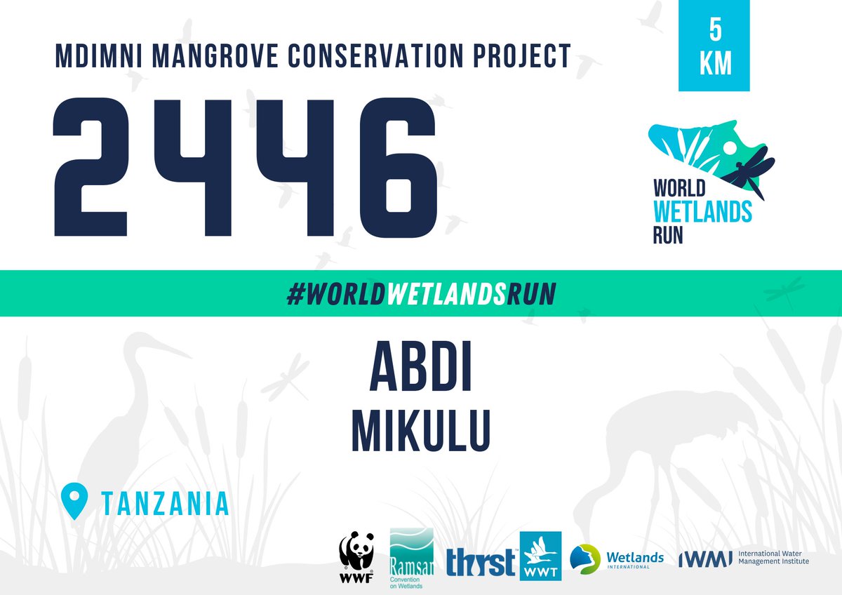 MdimniP's tweet photo. Did you know that a staggering 40% of the world’s species are reliant in some way on wetlands? These marshes, ponds and river deltas need to be saved! Join me on the #WorldWetlandsRun 

#nature #Tanzania #environment https://t.co/aaArfIfQeR