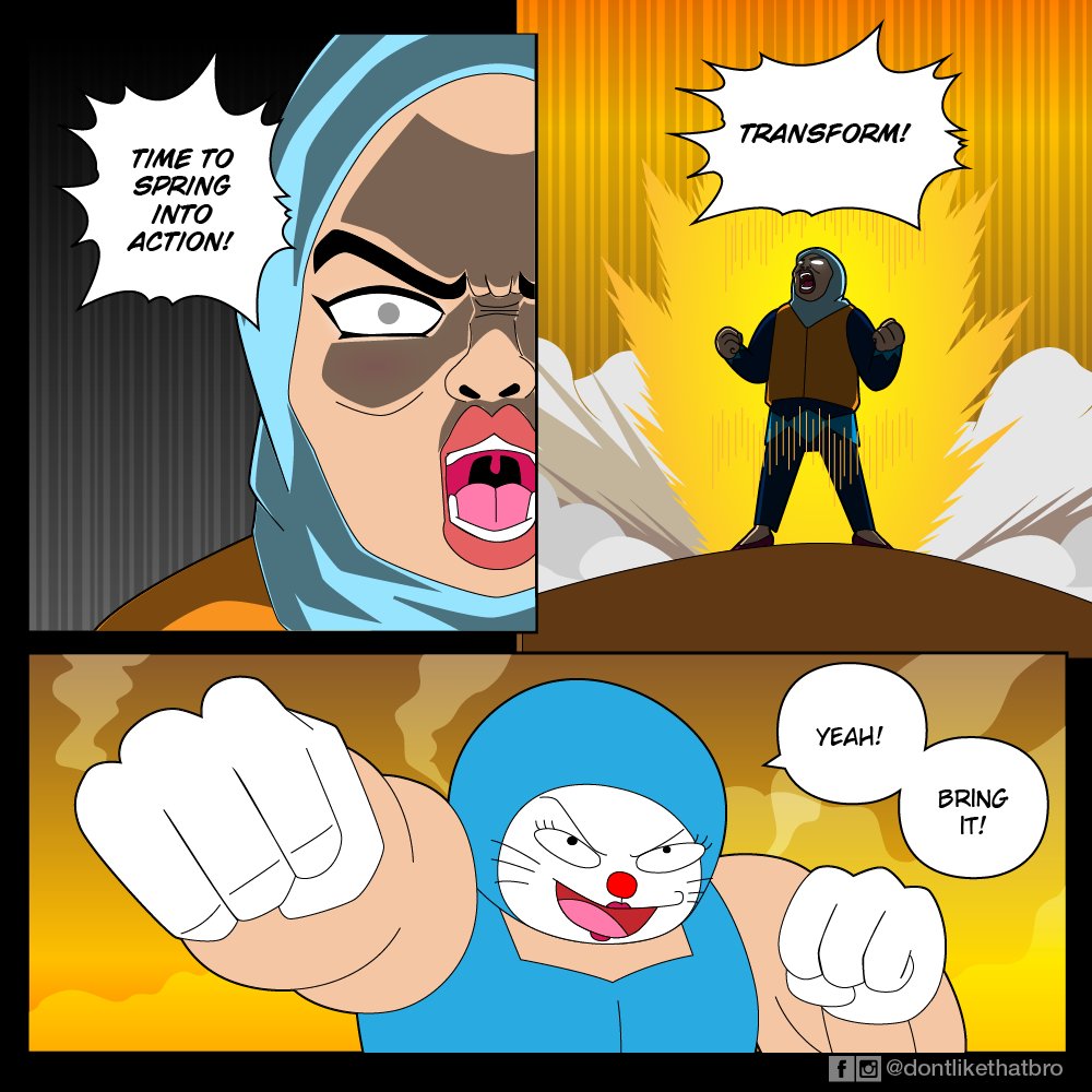 ernestngBRO's tweet photo. If Malaysia Was Anime part 52 (1/4) https://t.co/92VgZVI9Dh