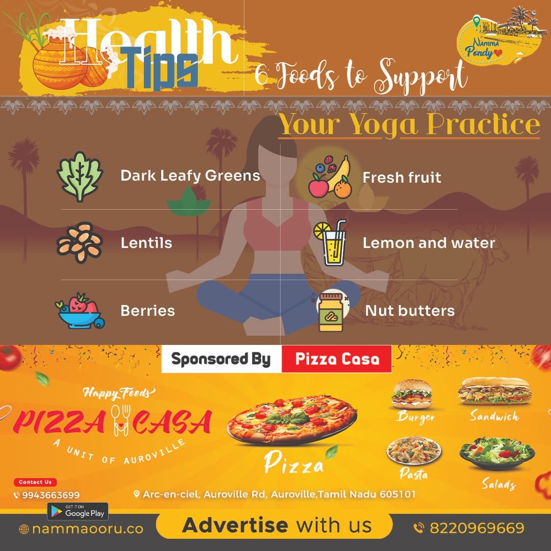 6 Foods To Support Your Yoga Practice Sponsored By: Pizza Casa Your Fav Italian Food At Its Best