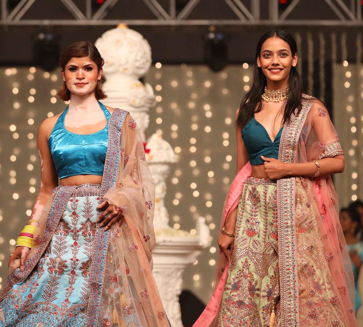 Iamneerajgaba's tweet photo. Conceptualised and Directed Grand Finale for #eastindiafashionweek #january2022 by #Rajnandika . Grateful to the team🙏🤗. #mrgaba #showdirector #fashionchoreographer #guwahati #assamdiaries #northeastindia #indianweddingwear #fashionweek #fashionshow #eifw #bridalwear https://t.co/CBc2veBJm0