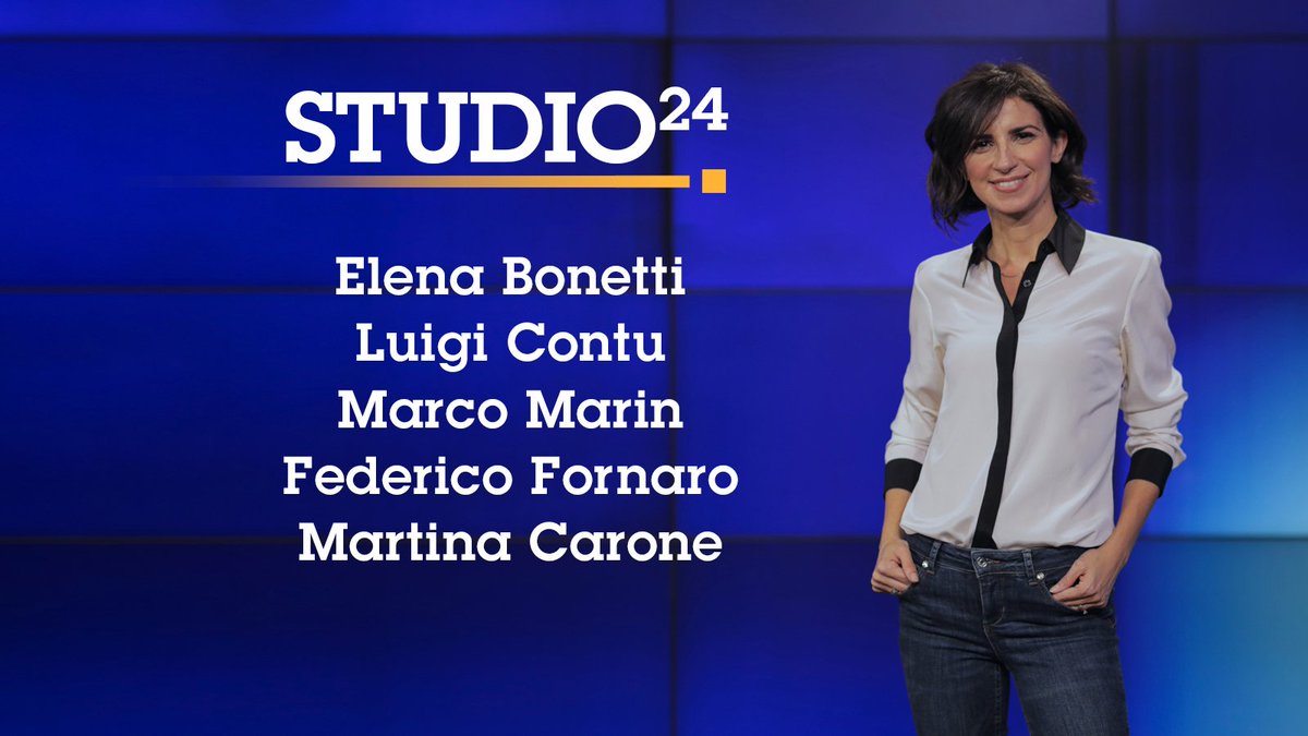Vi aspettiamo a #Studio24, alle 10:00 su <a href="/RaiNews/">RaiNews</a>, con i nostri ospiti per parlare di

#CTS #bollettino #COVID19 #VarianteOmicron #Draghi #Mattarella #Berlusconi #Salvini #Quirinale #PresidenteDellaRepubblica #Sassoli

Conduce <a href="/GiorgiaRomb/">Giorgia Rombolà</a>