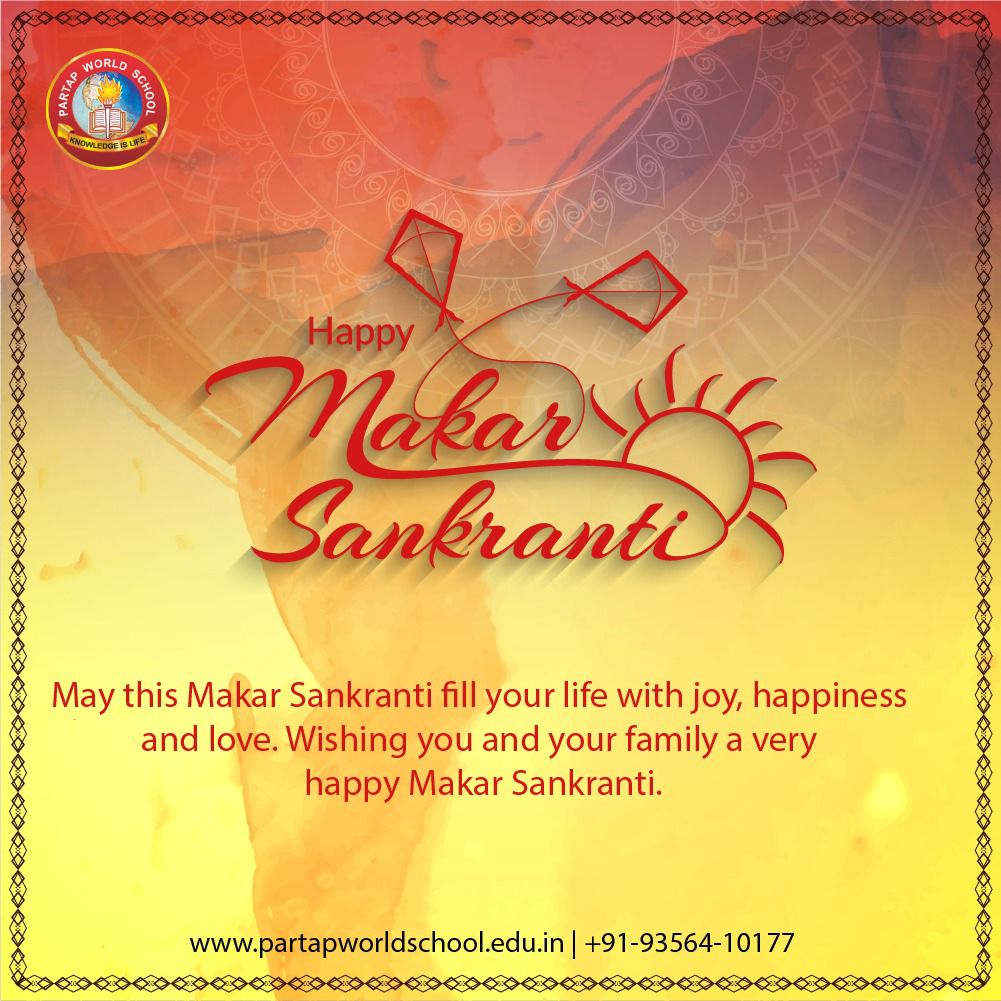 PWSPTK's tweet photo. May the God of the #Sun brings sunshine and happiness to fill your #life and #home. Happy Makar Sankranti! #MakarSankranti https://t.co/dz5apUPY6z