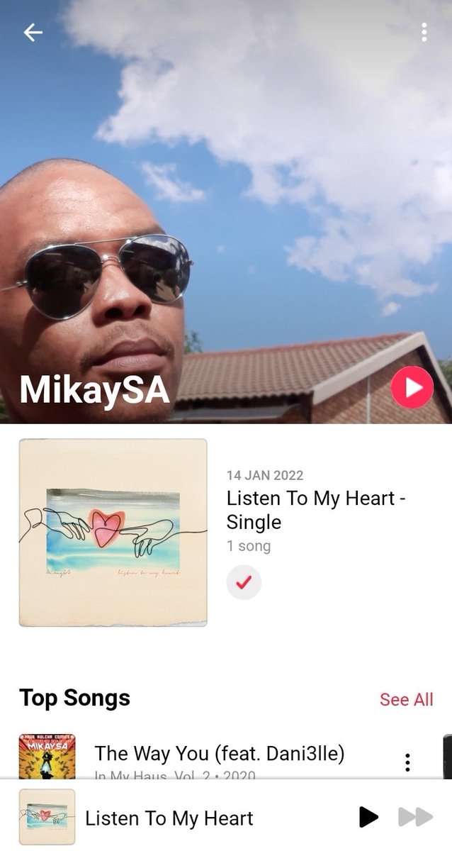 mikaysa's tweet photo. MikaySA - Listen To My Heart 

https://t.co/jkKVpMQ790

#mikaysa #listentomyheart #soulfulhousemusic #newmusic #newmusicfriday #newmusialert #newmusic2022 https://t.co/z0w1IL7PJj
