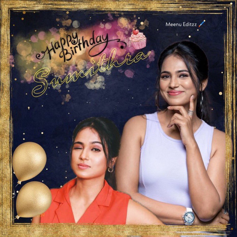 Divya_Selvam_'s tweet photo. Happy birthday dear chumi chich♥️
@sumitiramisu ♥️ https://t.co/NaCRmcNRYe
