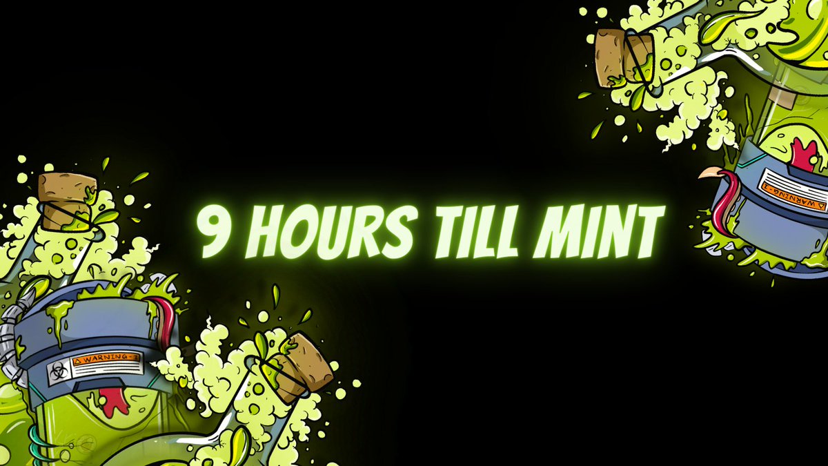 DegenLabsNFT's tweet photo. THE TIME IS NEAR ⏱

🚨 MINT: FRI 14TH 1PM EST (SAT 15TH 5AM AEDT)

RT IF YOU ARE READY, #DEGENS!!!!

#SquapeIN #MDMA #DegenLabs #MutantFam  #NFTCommunity #Squapes #NFTs #NFT #NFTGiveaways #NFTCollectibles https://t.co/gu1rlEhSib