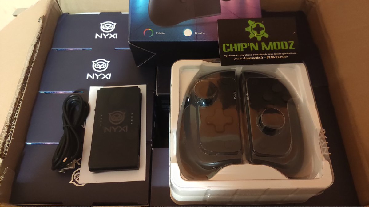 Chipnmodz's tweet photo. Et c'est EN STOCK ! Livraison en 48h !
#Manette type #Joycon Pro pour #NintendoSwitch & #NintendoSwitchOLED !
Bluetooth, gyroscope, vibrations: tout ce qu'il manque au #Hori #SplitPad
https://t.co/L6rd2Emu9o
#MarioKart8 #AnimalCrossingNewHorizions #Metroid #Zelda #Nintendo https://t.co/GsvCW1uNa4