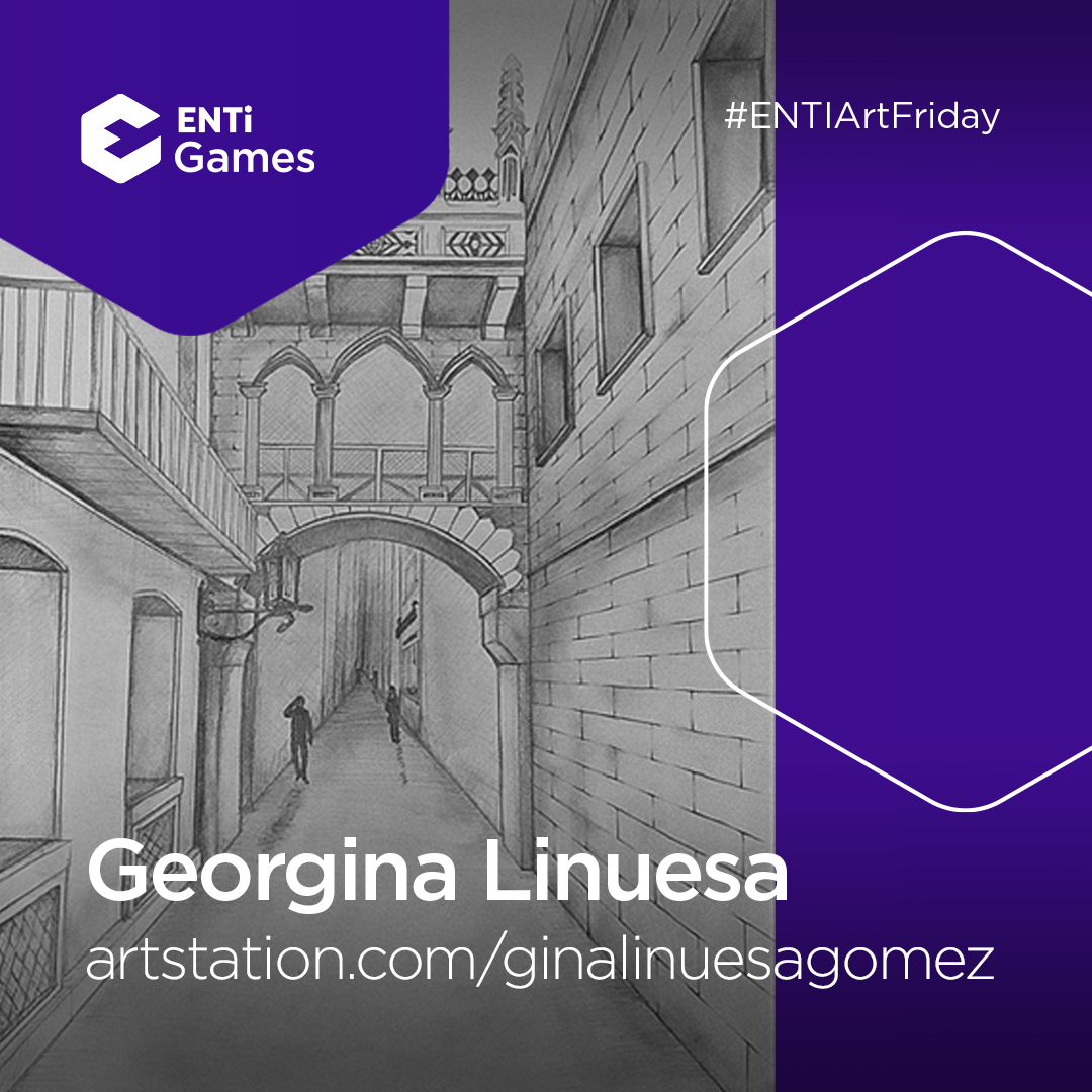 ENTI_BCN's tweet photo. La formació artística a ENTI-UB passa també pels conceptes clàssics de #perspectiva cònica, com en aquests exercicis de Georgina Linuesa que retorna al nostre #ENTIARTFRIDAY amb 2 llocs emblemàtics de la ciutat de Barcelona. Els reconeixeu?
#Art #CAVJA #Grau https://t.co/U3yikzrre4