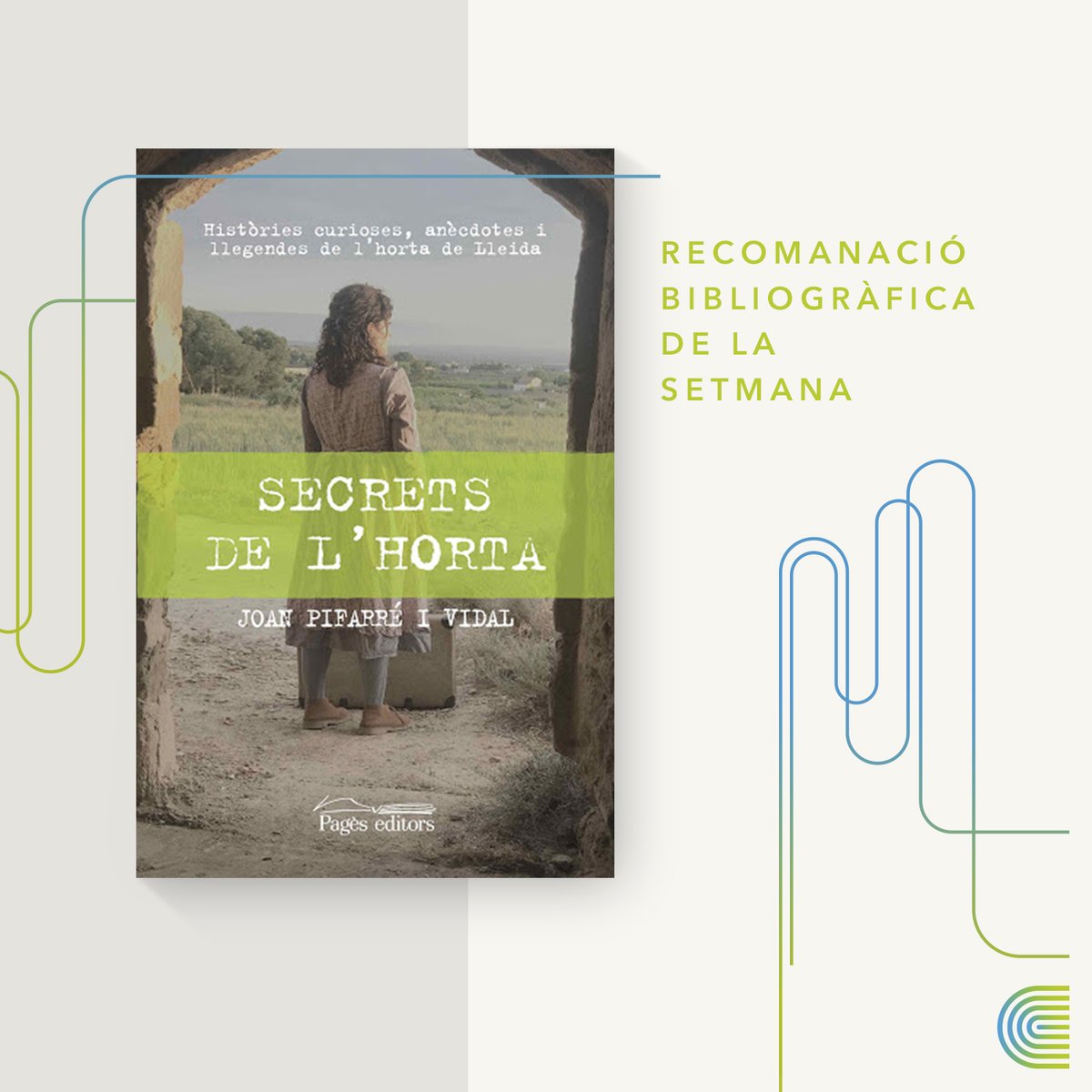 ✨ Nova recomanació de la biblioteca del #MUECParcMontjuïc!

📕 'Secrets de l'horta' de <a href="/joanpifa/">Joan Pifarré i Vidal</a> 

✏️ Un recull de fets històrics, anècdotes i curiositats de l’horta lleidatana.

ℹ️ ow.ly/egOl50Huu5t