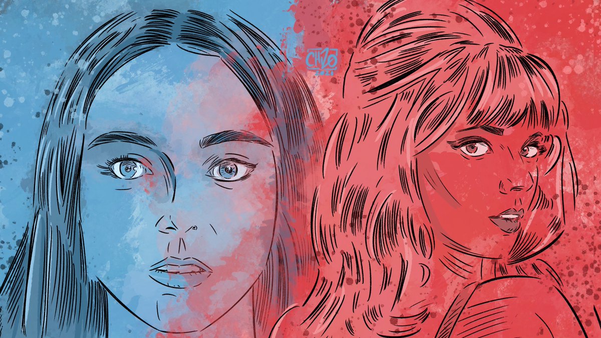 cosmicsuplex123's tweet photo. Arte para el episodio de #lastnightinsoho en @CultSecuencial
#TeamCultura
#podcastspr
#chizocomics
#art
#thomasinmckenzie
#anyataylorjoy https://t.co/K2axvnylb4