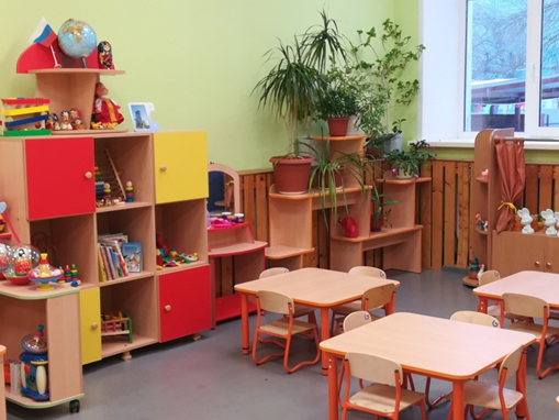 В рамках национального проекта «Демография» в МБДОУ «Детский сад №269» открылась ясельная группа для детей 2-3 лет. Было произведено утепление фасада спальни, смонтировано новое освещение, произведен ремонт полов. В группу закуплена необходимая детская мебель и оборудование