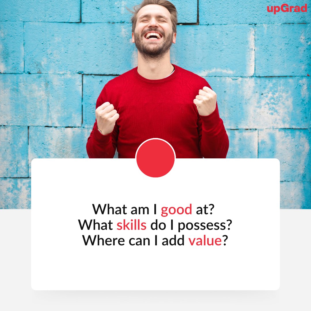 upGrad_EMEA's tweet photo. When considering anything career-change related, it helps to have a set of questions to guide your thoughts!

What questions do you ask yourself? 

#careeradvice #careerdevelopment #Career #jobsearch #change #work https://t.co/duvEbgkXKd