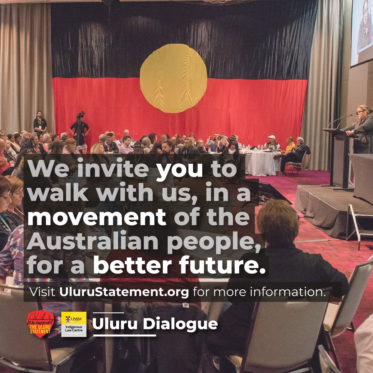 ulurustatement's tweet photo. “We invite you to walk with us in a movement of the Australian people for a better future.” Australians have accepted the invitation. Join us. Have your say. Let your MP know. Links here: https://t.co/QvFWOQaIAf #ItsTime #StayTrue2Uluru #Australia #auspol #Indigenous https://t.co/3pGAgIQH6Q