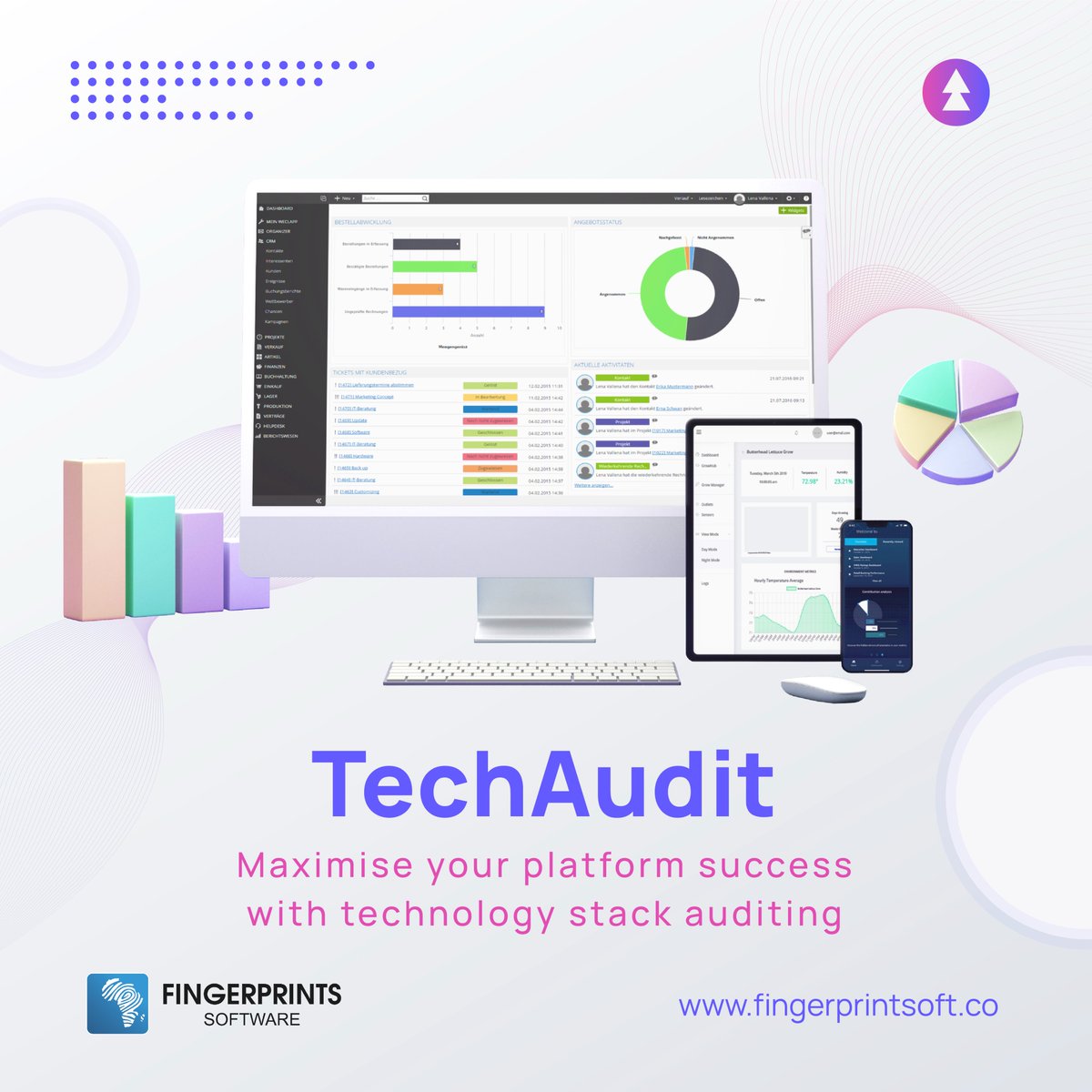 Maximize your platform’s utility and success by evaluating the overall #ROI of your business' #TechnologyStack with our platform consulting (#TechStackAuditing) solutions.

#tech  #technology  #software  #developer #audit #business #b2b #technologyaudit #it #itaudit