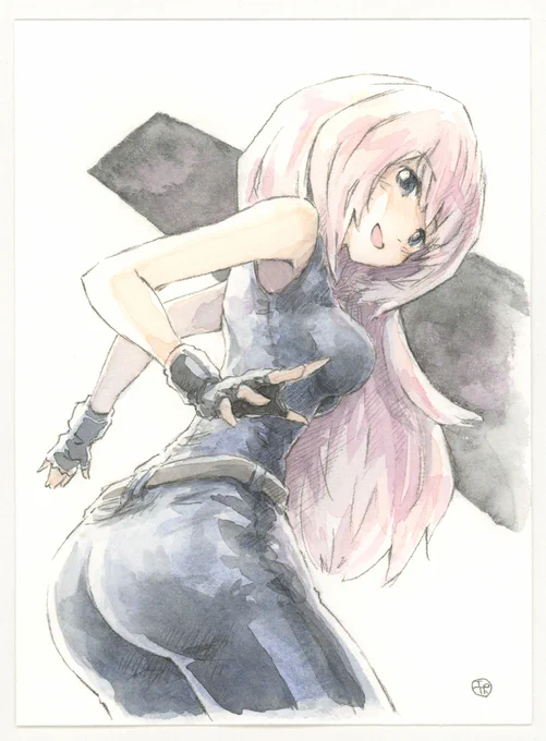VFスーツなルカさん描きました! 