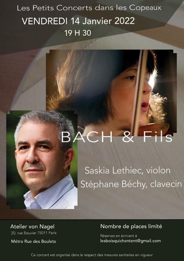 #StephaneBechy Rendez-vous ce soir 14 janvier à 19h30 Atelier von Nagel, Paris.