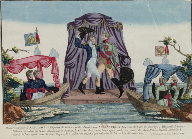 Тильзитский мир первая встреча монархов. Тильзитский мир 1807.