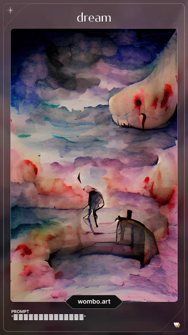 流行りに乗ってAIさんに絵を描いてもらいました。

1枚目「デウス・エクス・マキナは死んだ」
2枚目「ドロップアウトディスパイア」
3枚目「それはとても残酷な夢だった」

いい感じにSANチェックが入りそうで好きだなこれ.... 