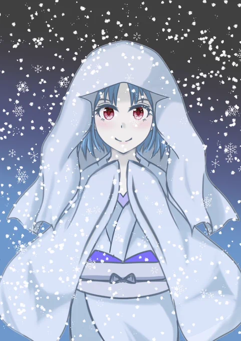 この大雪は雪女のせいです。しかもツンデレです、照れ隠しで雪を降らせます。今回はちょっとツン過ぎたせいで大雪になってます。もう少しでデレるはずです。そう思わないとやってられません・・・はよ、雪やんでくれ。 