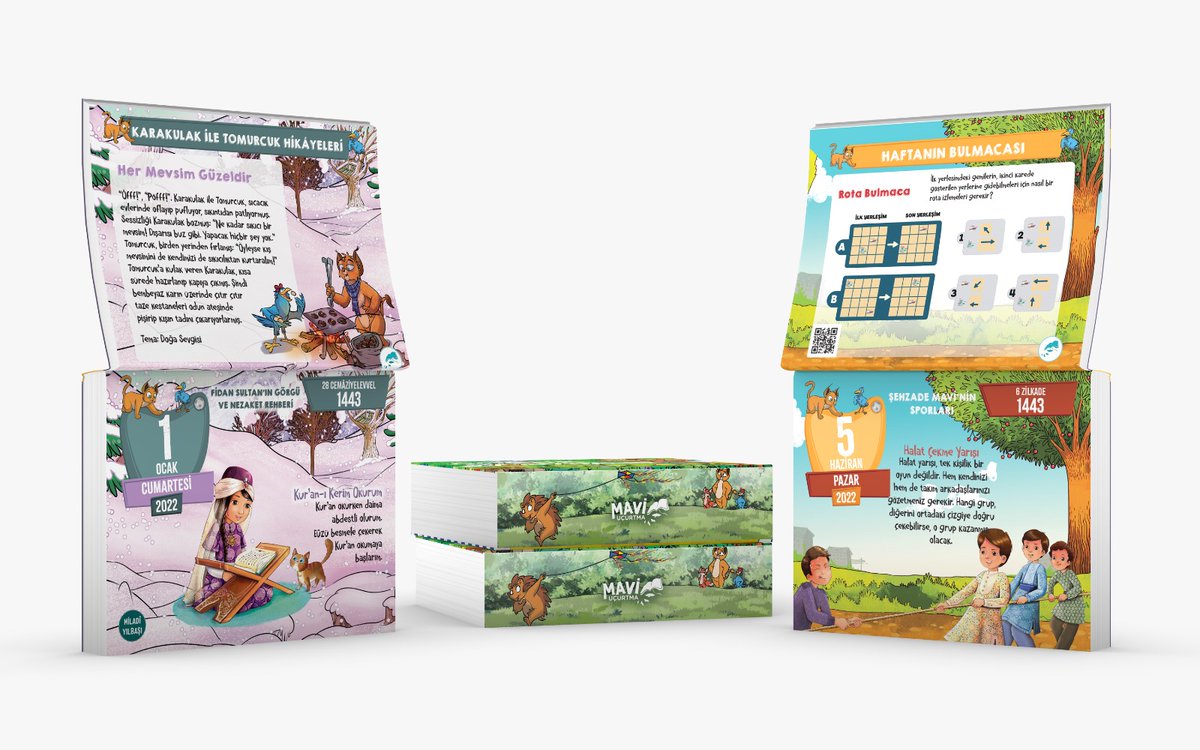 📢 Çocuklar, müjde!

Mavi Uçurtma 2022 Etkinlikli Çocuk Takvimi çıktı!

Atasözleri, deyimler, hikâyeler, bilmeceler, bulmacalar ve birbirinden güzel etkinliklerle kocaman bir dünya, minik sayfalarda...

👉 bit.ly/31X3hds