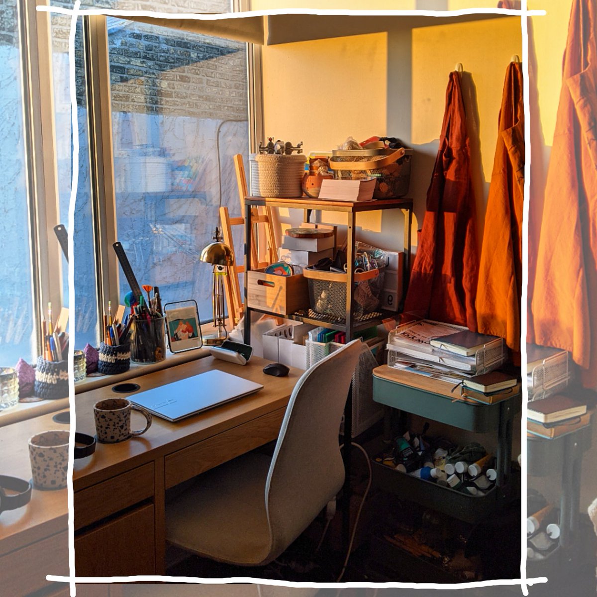 MarionBelliot's tweet photo. My little creation corner 🌞
Beautiful light in #dublin #ireland https://t.co/DpjpDFYUe8