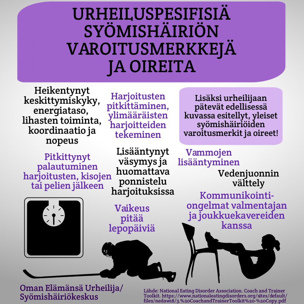Oman Elämänsä Urheilija tweet media