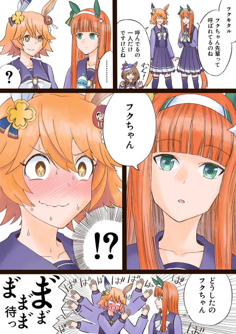 フクスズ

#ウマ娘 
#マチカネフクキタル 
#サイレンススズカ 