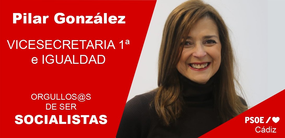 jr0rtega's tweet photo. 🌹Orgullosa de ser socialista y feminista, Pilar Gonzalez Vazquez  será Vicesecretaria General primera y de igualdad, de nuestra candidatura!!👏🏻👏🏻👏🏻👏🏻👏🏻 https://t.co/JJDdwudKUx