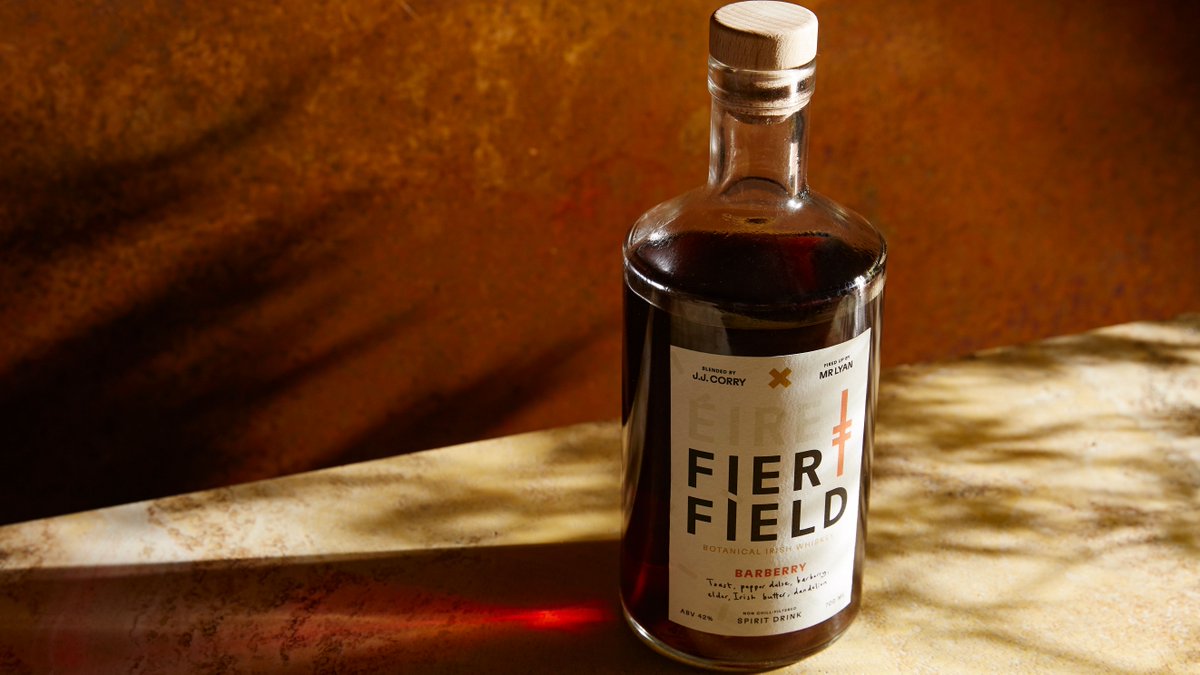 WhiskyExchange's tweet photo. Fierfield Barberry - #IrishWhiskey with Botanicals
Bringing together two pioneers in their fields –Louise McGuane of Irish #whiskey producer @WhiskeyGate and @RyanCheti of the world-famous @mrlyan - #Fierfield is a drink like no other.
Shop now > https://t.co/SMz2zCkZAr https://t.co/cHzb0zLA0c