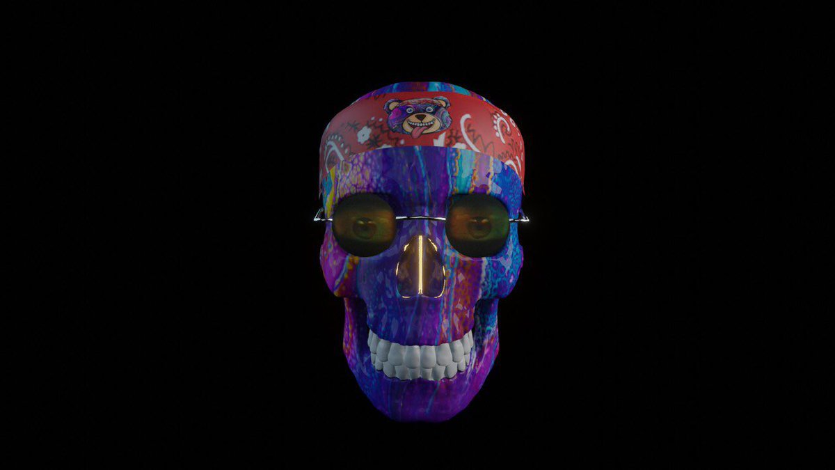 TEDDYBOYSNFT's tweet photo. 💀🧸Collab Giveaway 🧸💀 

We are happy to announce our first collab with @Skullaxa 

We have ? #SKULLAXA token to give away between 5 lucky winners (0.3 each)

To enter, you must:

🧸Follow @Skullaxa &amp; @TEDDYBOYSNFT
💀RT &amp; Like
🧸Tag 4 friends
💀Ends in 48 hours https://t.co/btjMagVnnE