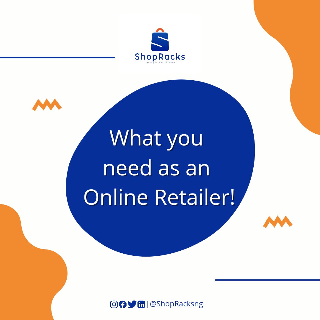 ShopRacksNg's tweet photo. Every business needs a management system. Every retailer needs a platform to help him run his business smoothly, without stress, professionally, effectively and with speed.
ShopRacks is what you need as an online retailer.
Anticipate #ShopRacks.
#onlinebusiness #bookkeeping https://t.co/5XzAGtHfYr