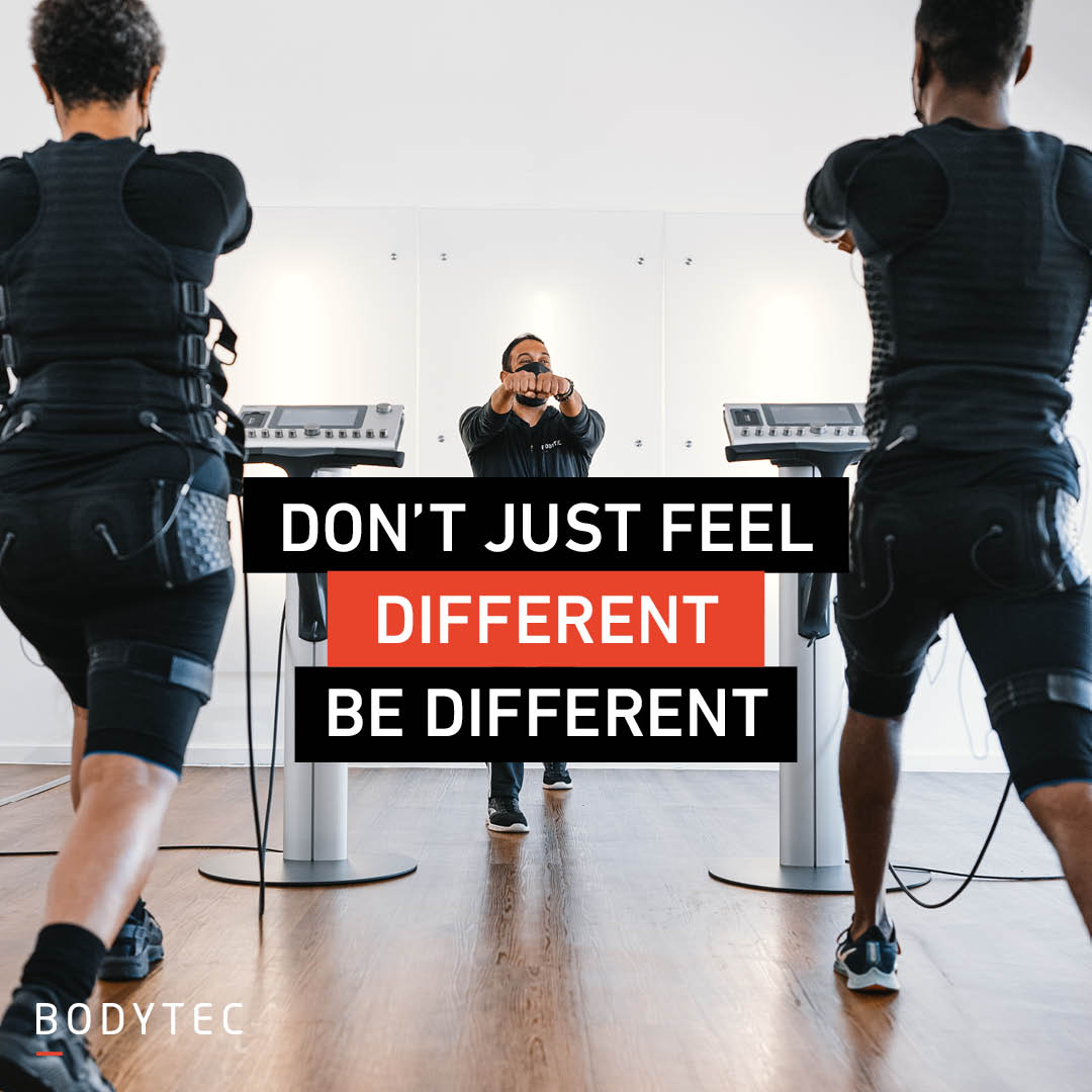 BodytecSA's tweet photo. It's time to try a long-term solution rather than a quick fix in order to achieve positive change.
That’s where BODYTEC EMS training could help. Start the new year STRONG and BOOK a trial by clicking here: https://t.co/vL0xZVKESV
#BODYTEC #EMS #StrengthTraining https://t.co/PH7NhDdoQs