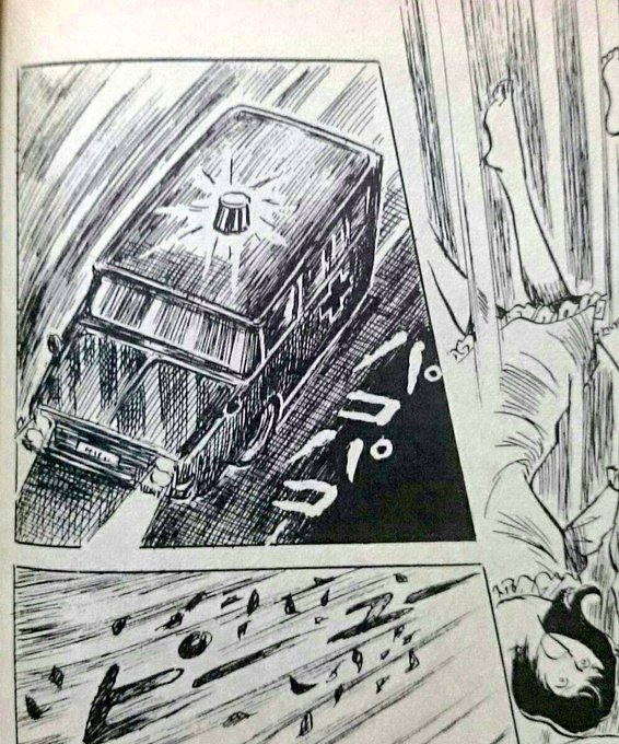 まんがでのオノマトペは一般的な認識と乖離がでかいほど楽しい。
特にサイレンは変な音が多い。 