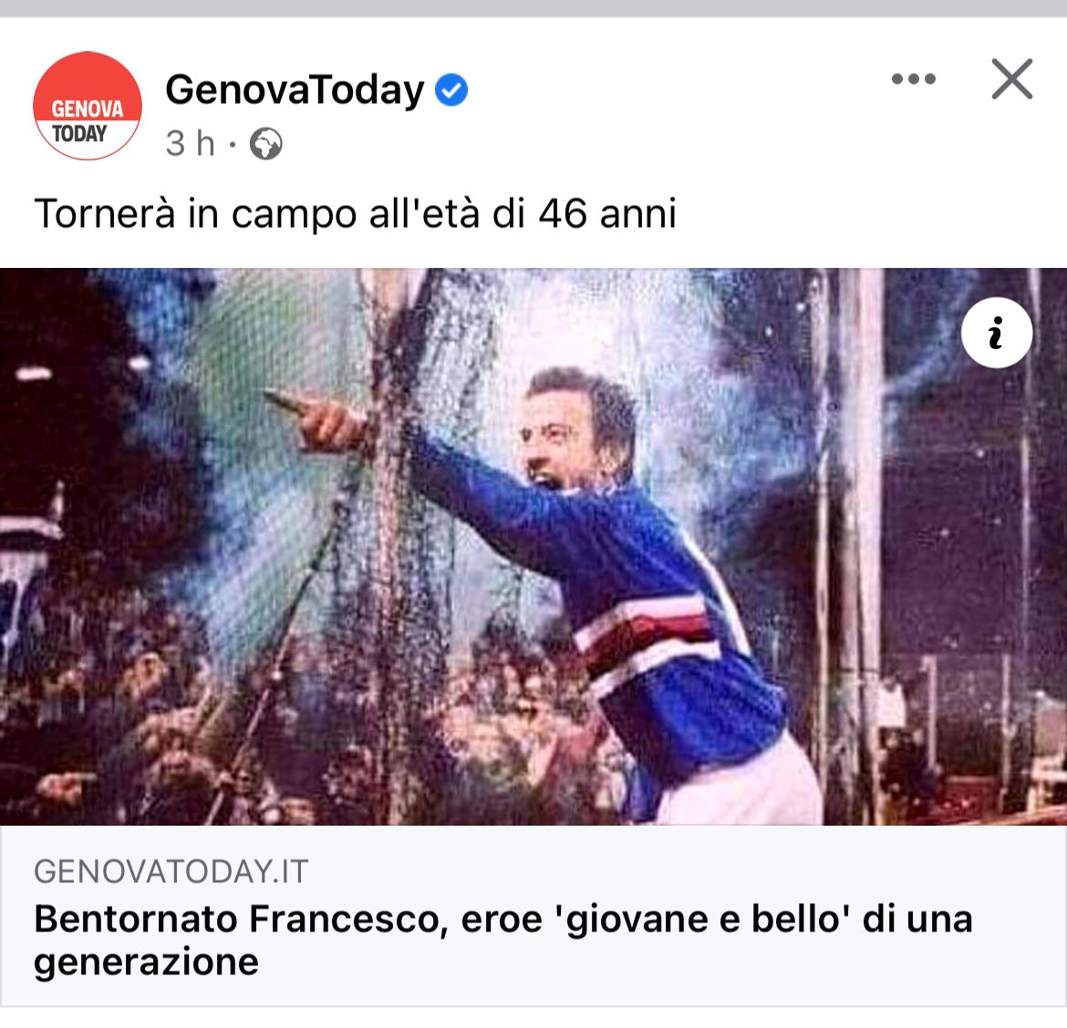 Adelina728's tweet photo. “EROE” 😂😂😂😂 #Flachi_Day incredibile 10 anni di squalifica.. Ha finito i soldi per la coca🍷?😂
Tra i loro eroi ci sono appunto #Flash e #Guberti, ricordate la busta con i soldi di #Maldonado ?
Poi la stampa infame scrive articoli, solo contro il #Genoa ❤️💙😍🔝 https://t.co/YajzYFQiDC