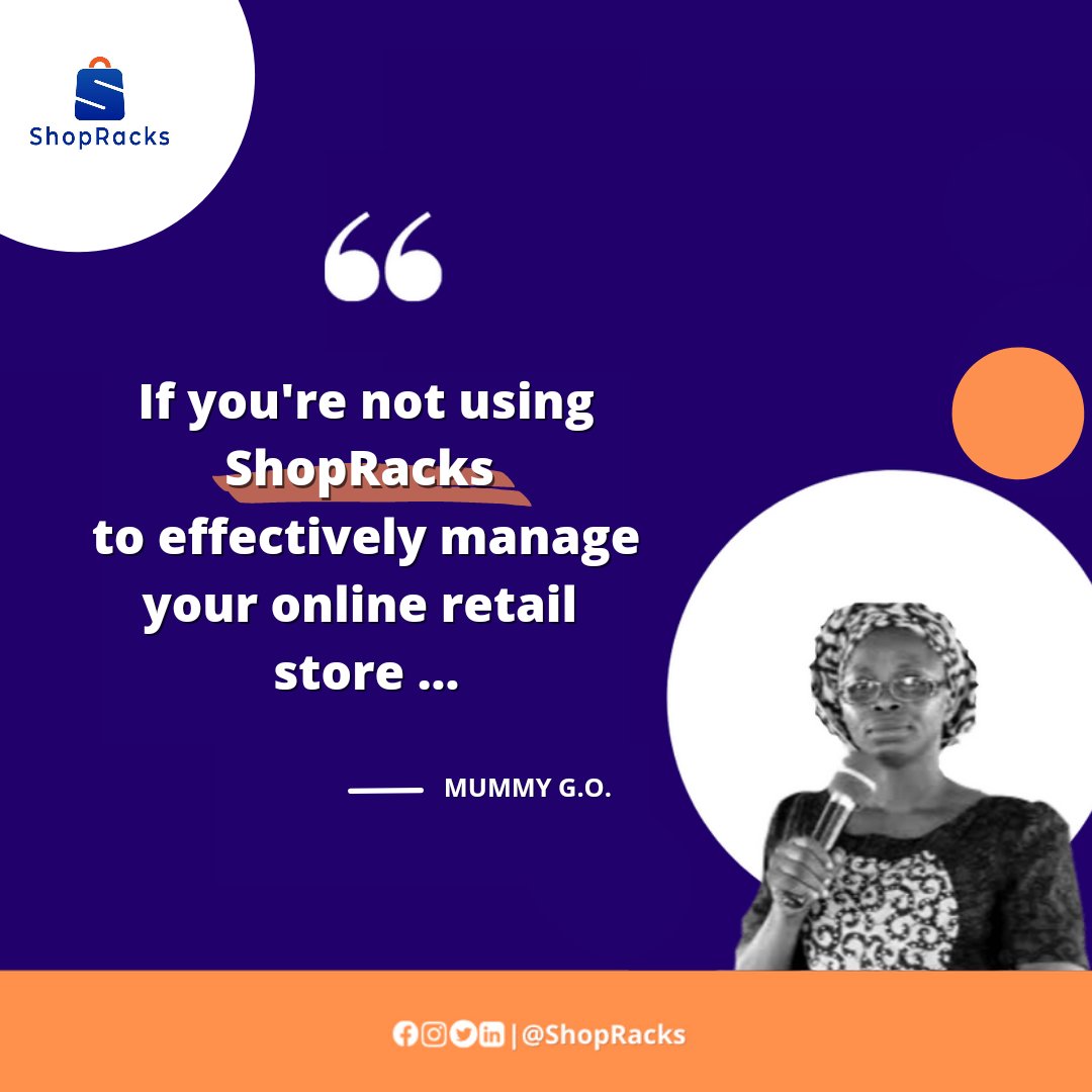 ShopRacksNg's tweet photo. We care about your success.
We care about your growth.
We care about the sustainability of your business.
A question for you!
How would you like to take the heat off you knowing fully well that your store can be managed?
Anticipate #ShopRacks!
#quickbooks #bookeeping https://t.co/h5ESnPBq1N
